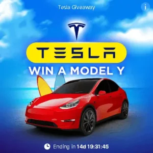 bitstarz Login Tesla Giveaway (1)